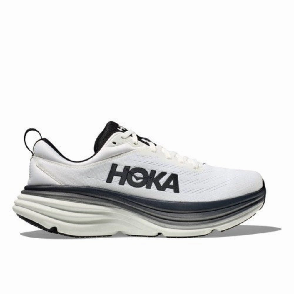 Cream Shoes Mens Hoka Bondi 8 (D-Width)