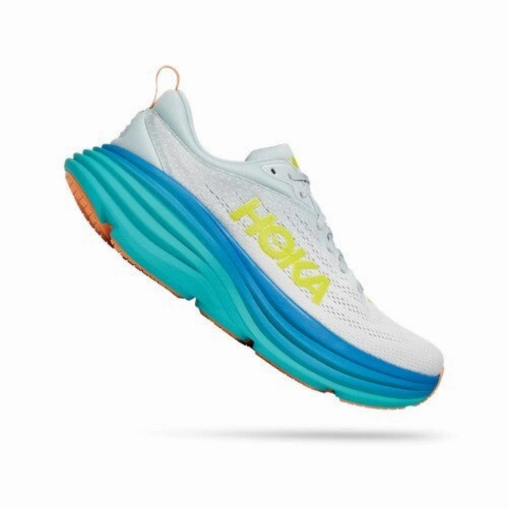 Mens Hoka Bondi 8 (D-Width) Shoes For Flat Wide Feet