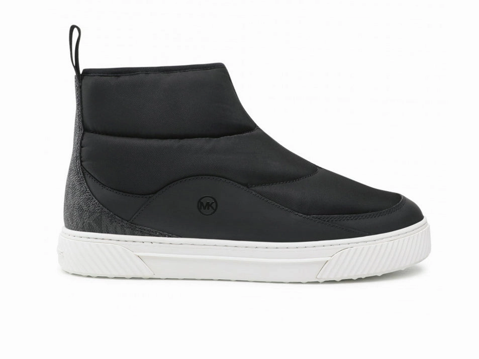 MICHAEL KORS Baxter Logo Quilted Nylon Sneaker Boot Camping Boots