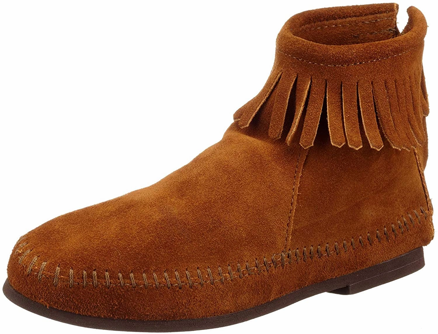 Minnetonka Women's Back Zip Hardsole Boot Specter Boots