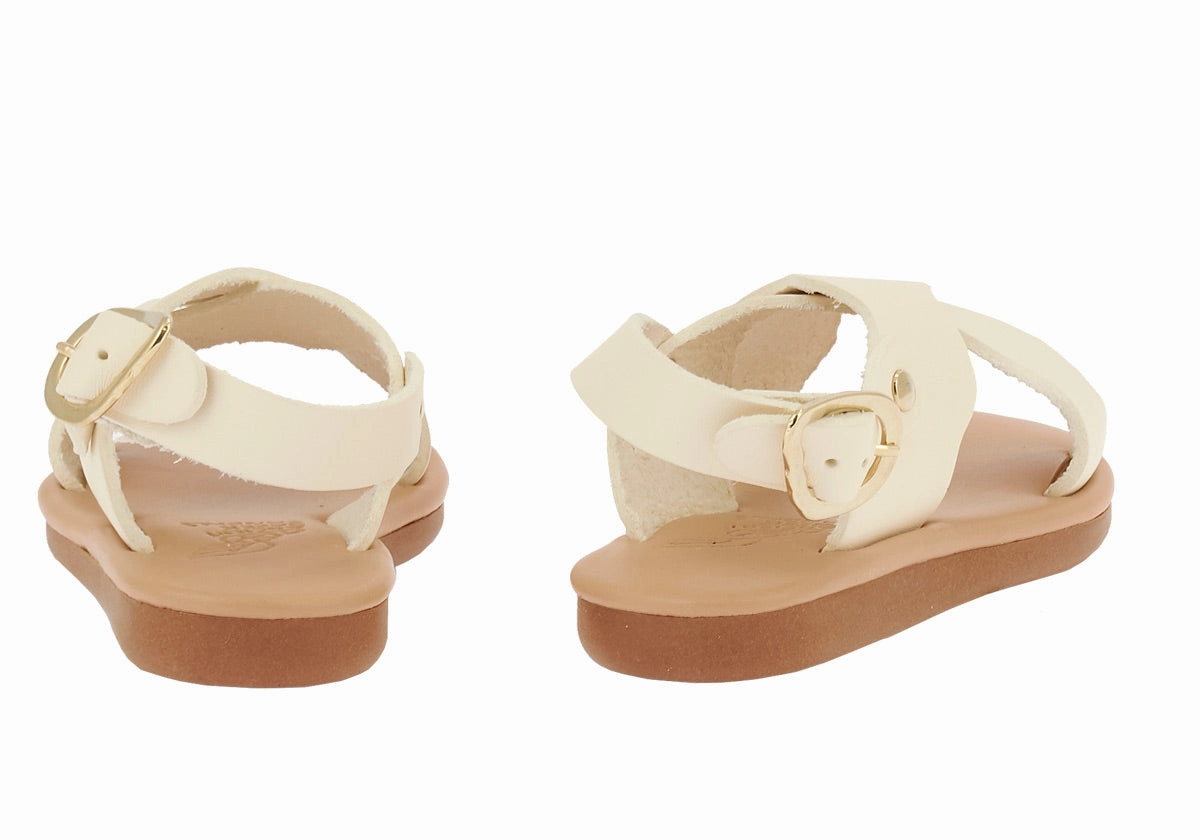 Swords And Sandals 3 Little Atokos Soft Off White