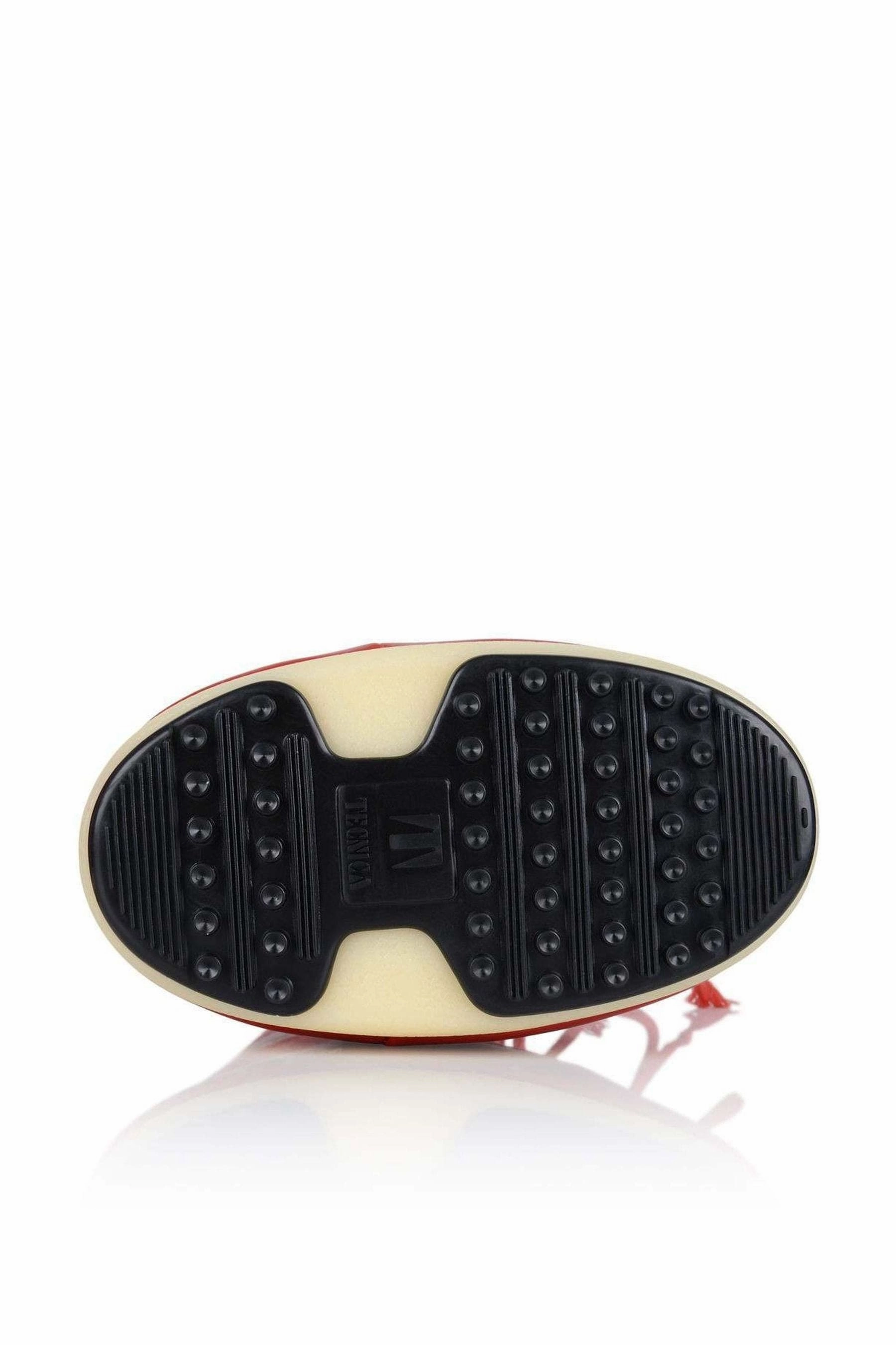 Brown Boots Steve Madden Moon Boot Kids Icon Nylon Snow Boots in Red