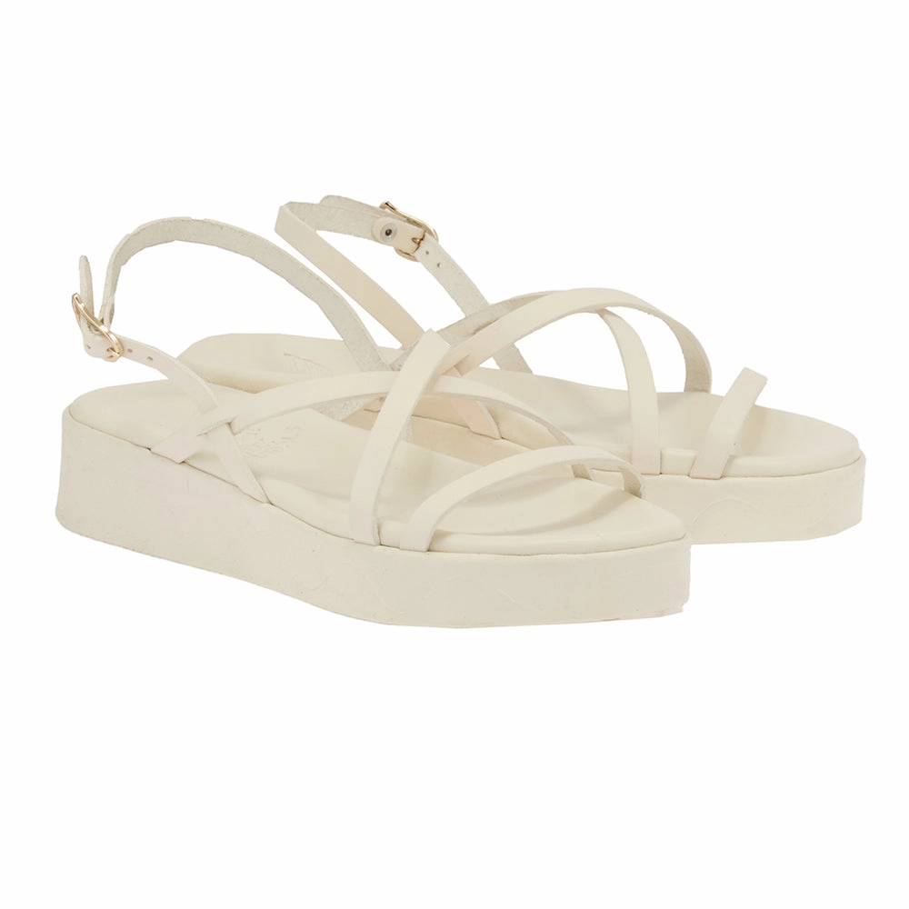 Silia Off White Sandals Prada