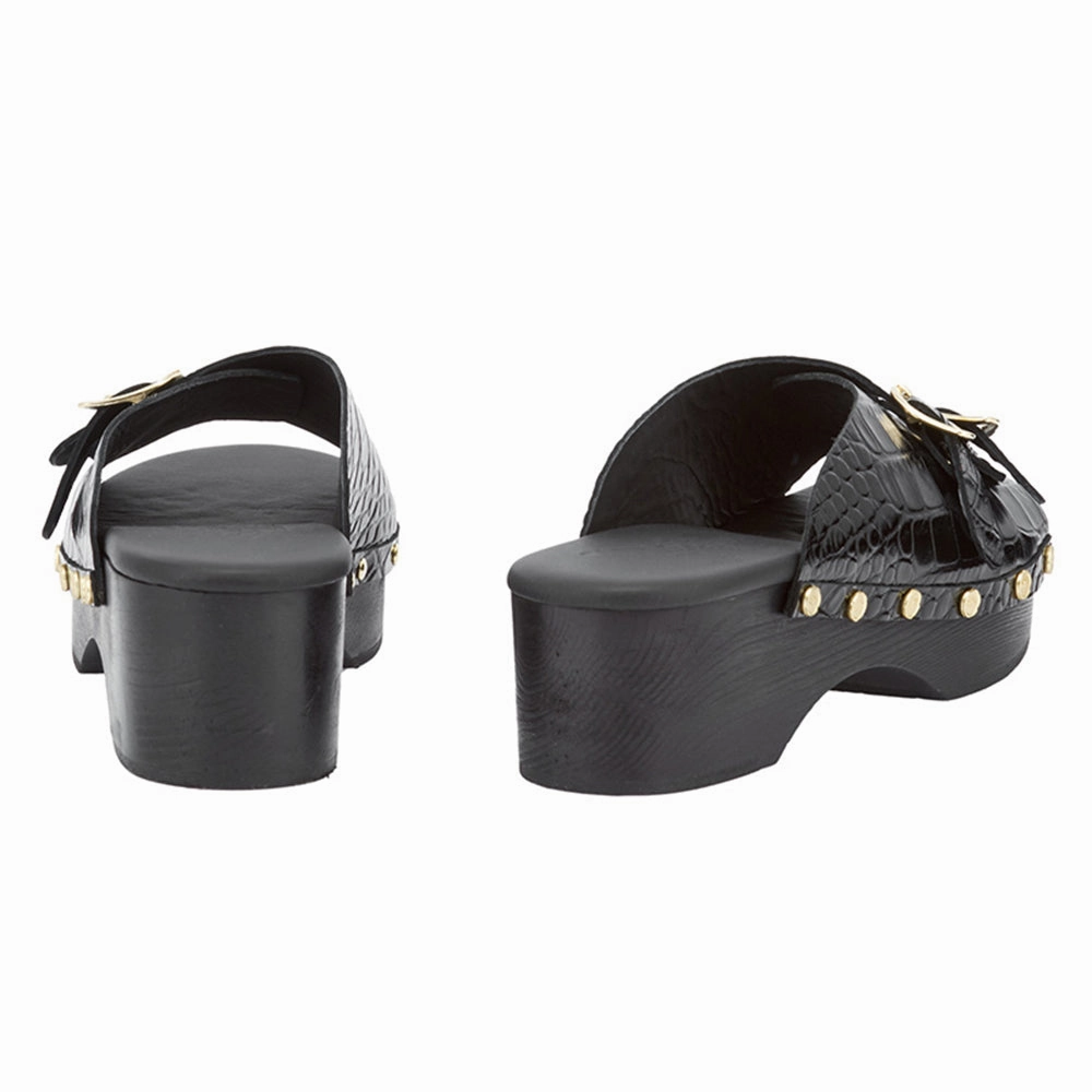 Natali Sabot Black St Lucian Sandals
