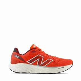 New Balance Men's Fresh Foam X 880v14 in Neo Flame with Mercury Red New Balance Racer