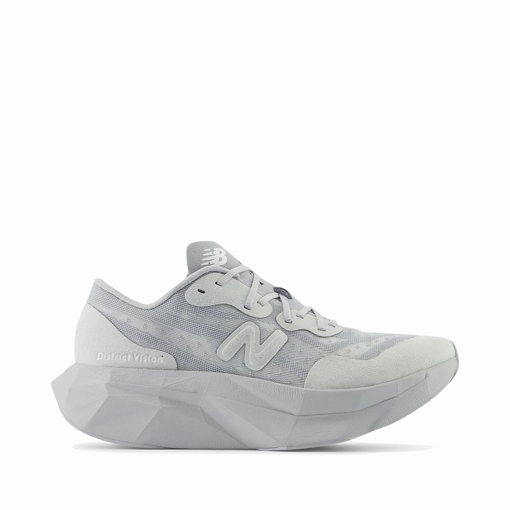 New Balance Women's District Vision x New Balance FuelCell SuperComp Elite v4 Sneaker in Aluminum Grey Trail-running Shoes