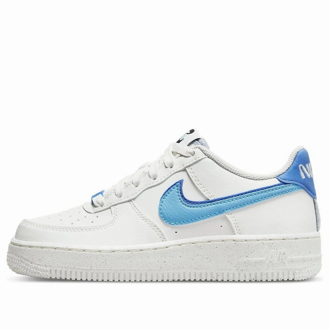 Nike Air Force 1 LV8 GS DQ0359-100 Sneakers Kids White Leather Lifestyle Shoes Running Sneakers Near Me