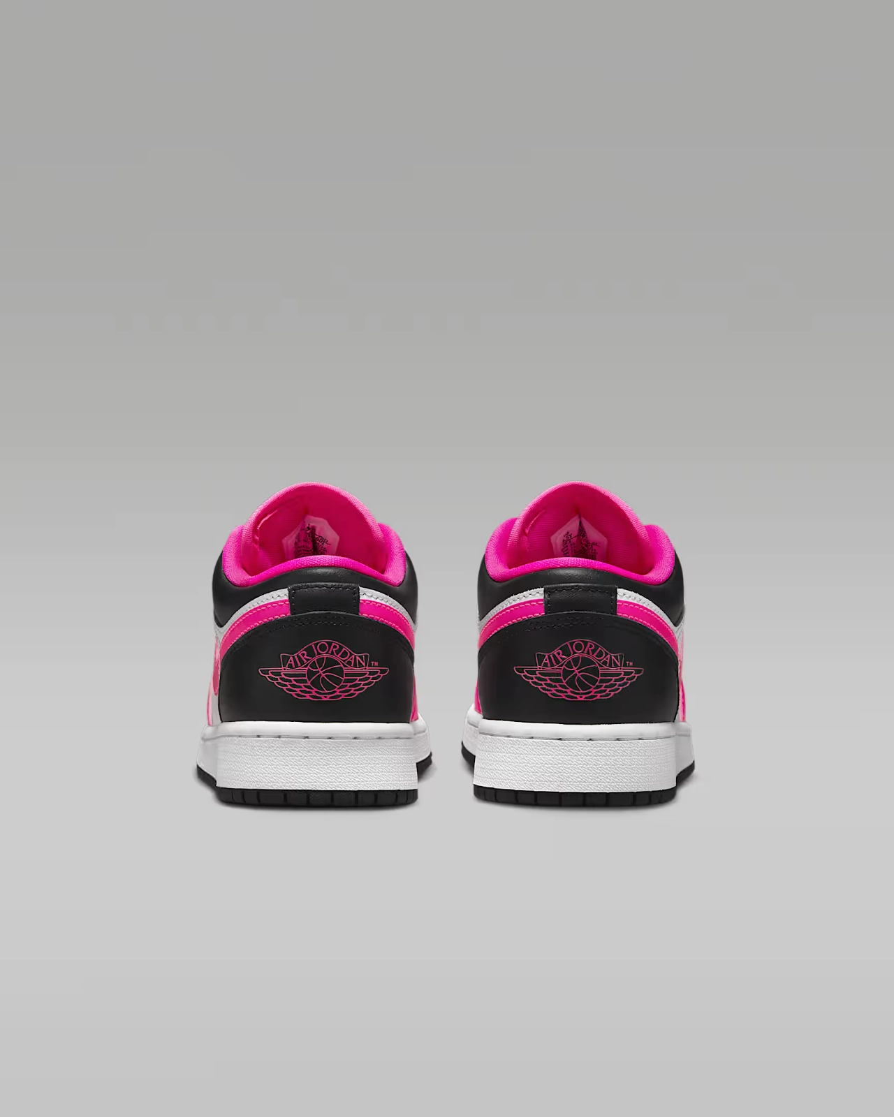 Roller Skate Sneakers Nike Air Jordan 1 Low DZ5365-601 Sneakers Kids Pink Leather Lifestyle Shoes