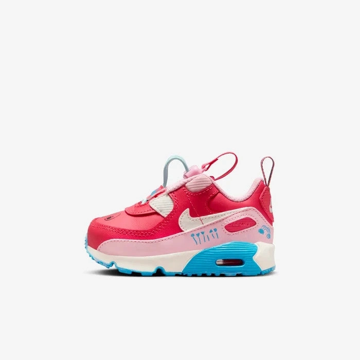Nike Caitlin Clark Shoes Nike Air Max 90 Toggle FB2339-600 Sneakers Toddler Fusion Red Lifestyle Shoes