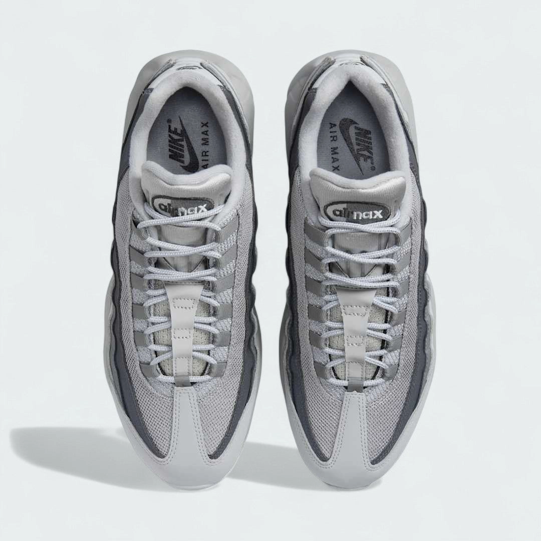 Amazon Nike Cortez Shoes Nike Air Max 95 Grey Running Shoes Men's HQ3825 002