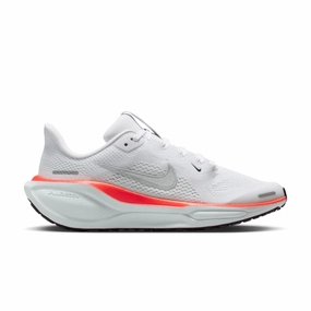 Modern Tennis Sneakers Nike Big Kids Pegasus 41 - White/Metallic Silver/Barely Green