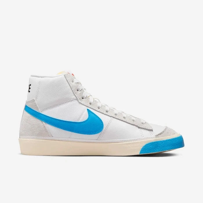 Nike Air Cage Court Shoes Nike Blazer Mid Pro Club DQ7673-102 Sneaker Men's White Blue Lifestyle Shoes