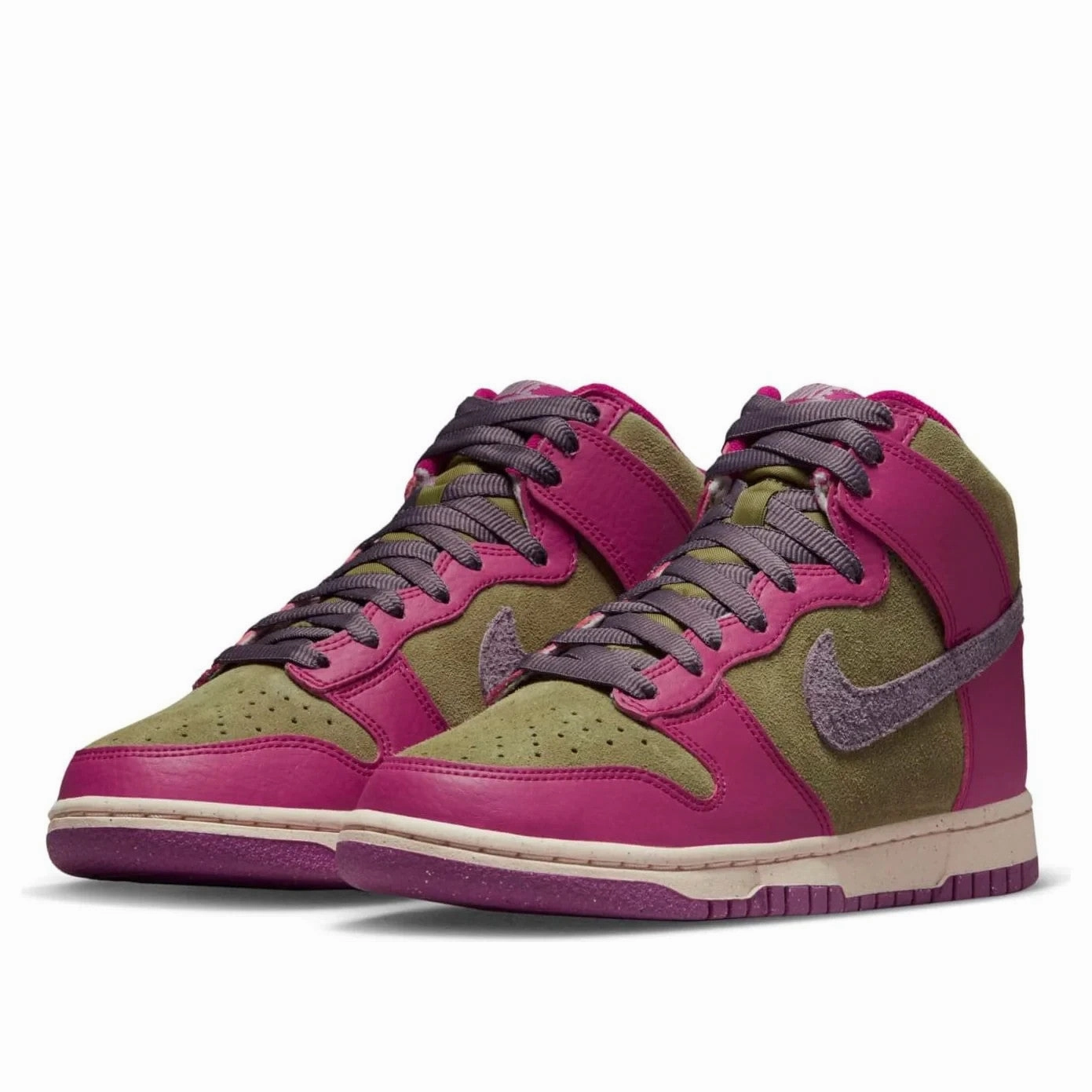 Nike Air Max Light Shoes Nike Dunk High FB1273-500 Sneakers Women's Dynamic Berry Suede Lifestyle Shoes