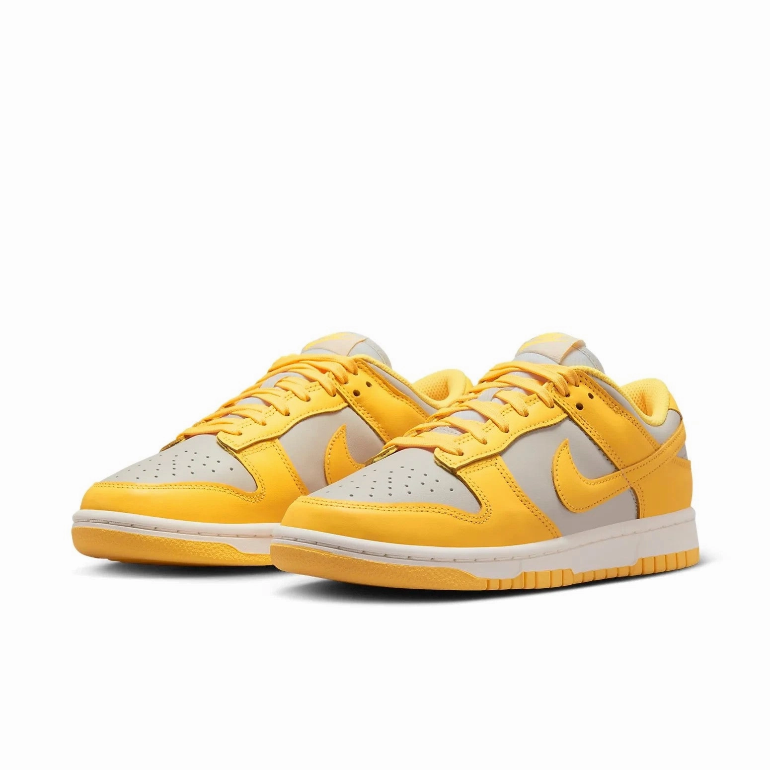 Nike Unisex Shoes Nike Dunk Low DD1503-002 Sneakers Women's Citron Pulse Leather Lifestyle Shoes