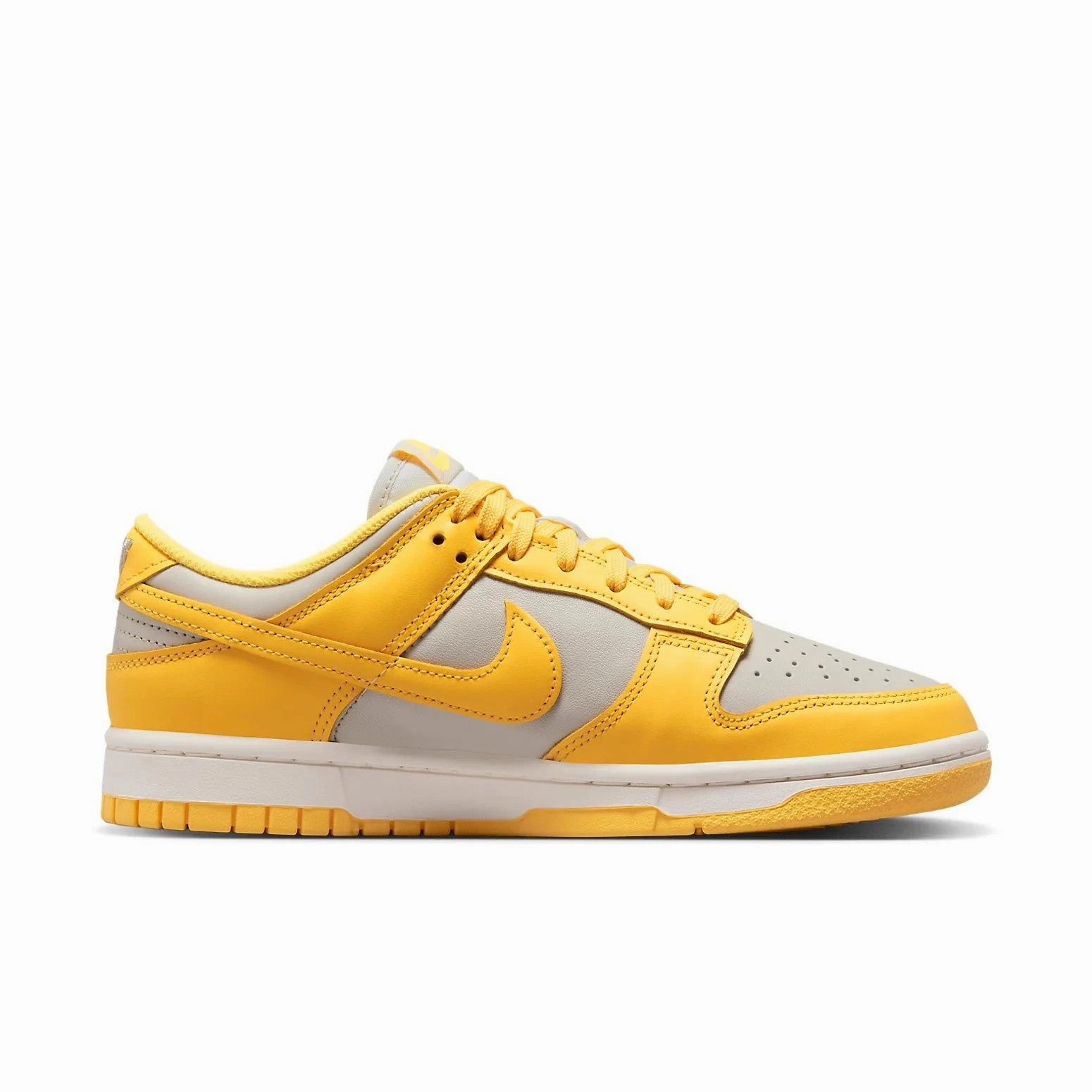 Clear Nike Air Force Ones Shoes Nike Dunk Low DD1503-002 Sneakers Women's Citron Pulse Leather Lifestyle Shoes