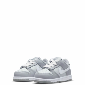 Nike Dunk Low DH9761-001 Sneakers Toddler Gray White Leather Lifestyle Shoes Nike Shoes Soccer Ronaldo