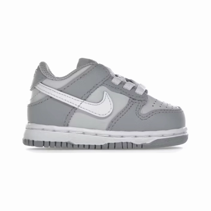 Sneakers With Paint Nike Dunk Low Two-Toned Grey (TD)
