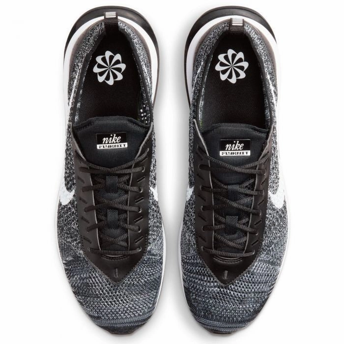 Nike Air Max Flyknit Racer DJ6106-001 Sneakers Men's Black White Running Shoes Nike Lebron 14 Shoes