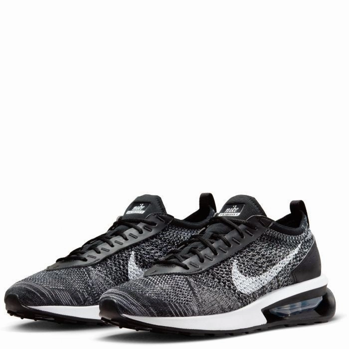 Nike Air Max Flyknit Racer DJ6106-001 Sneakers Men's Black White Running Shoes New Nike Skate Shoes