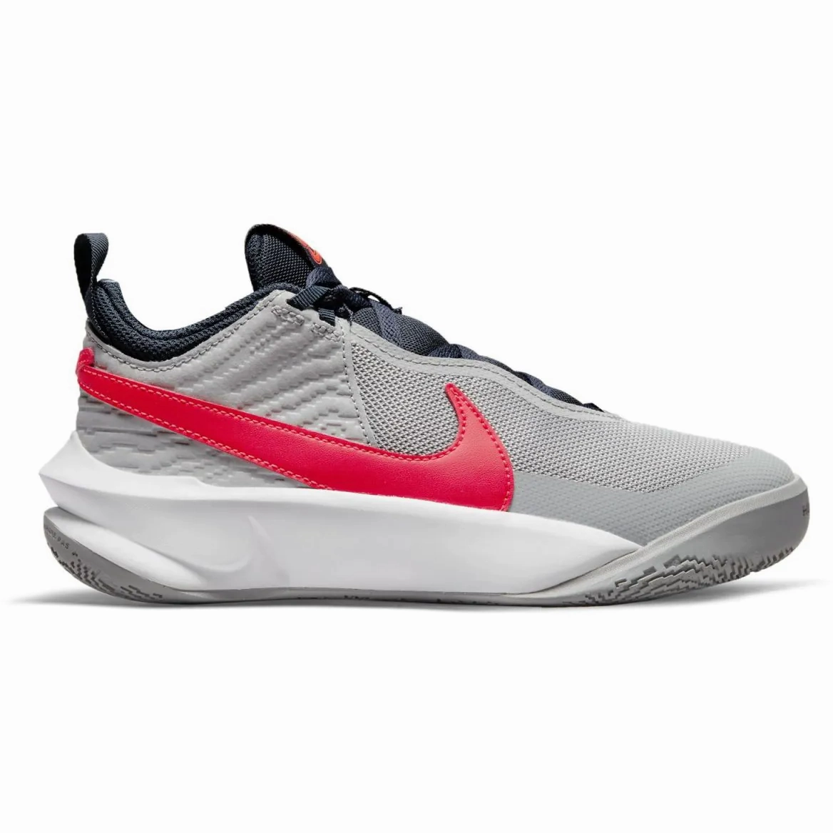 Nike Shoes Used Nike Kid's Team Hustle D 10 Shoes - Grey / Red
