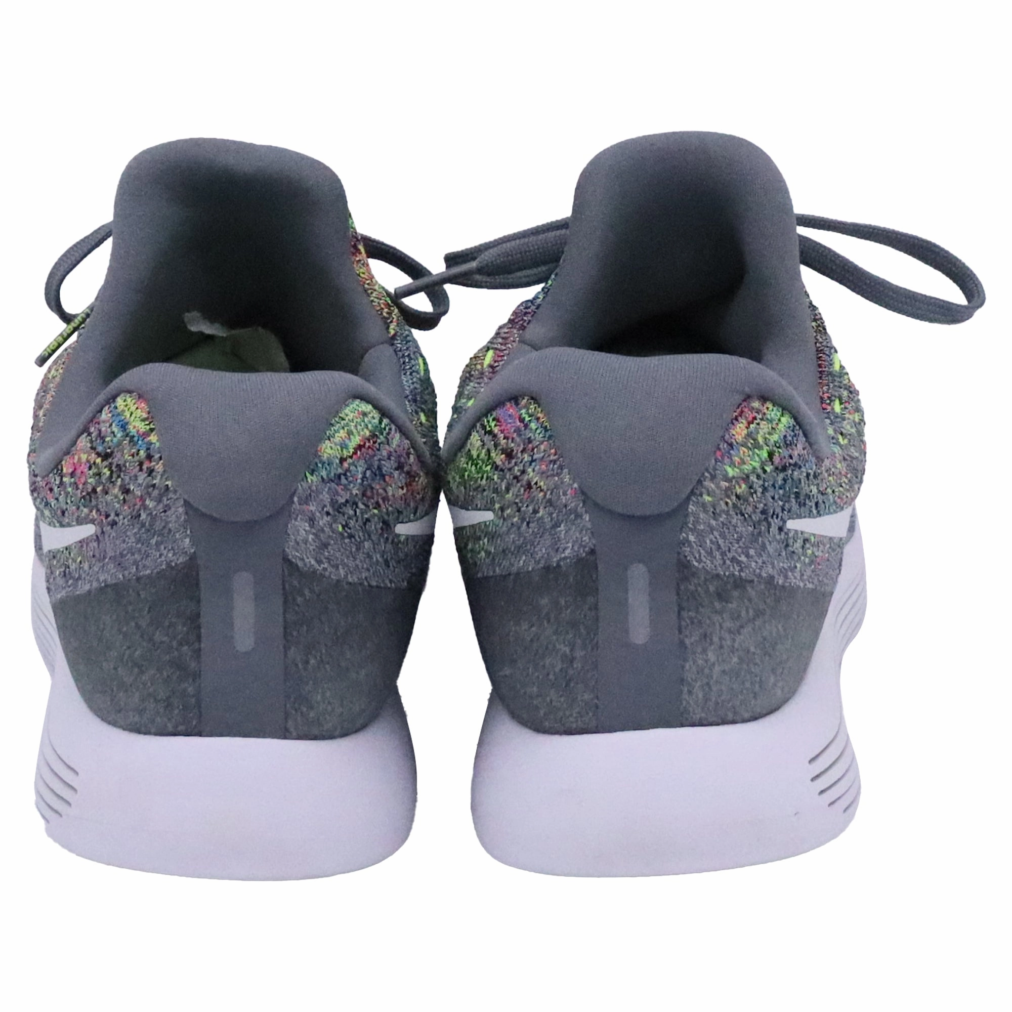 Nike Lunarepic Flyknit 2 Low Sneakers in Multicolor Polyester Wide Foot Sneakers