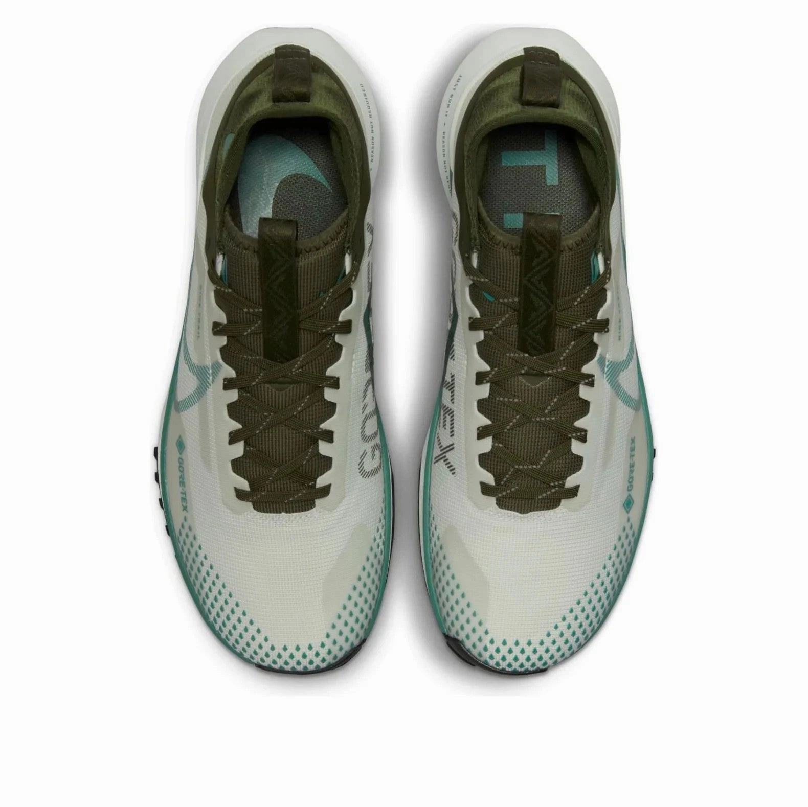 Top Ten Nike Shoes Nike React Pegasus Trail 4 GTX FB2193-001 Sneakers Mens Light Bone Running Shoes