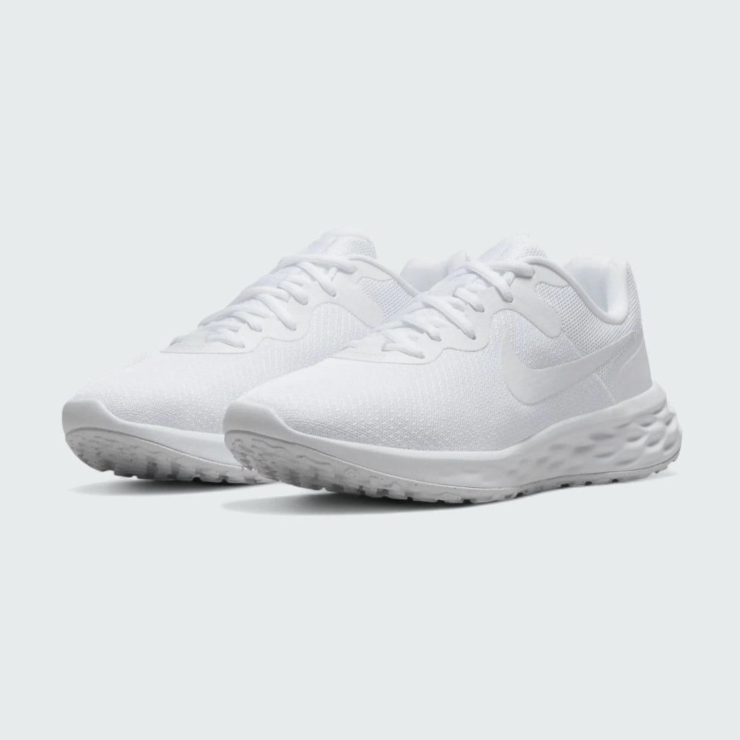 Nike Revolution 6 Women's Triple White Training Shoes DC3729 102 Nike Ja Shoe