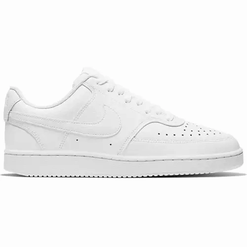 Nike Women's Court Vision Low Shoes - All White Nike Court Shoe
