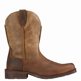 Knee High Boots Platform Men's Rambler Square Toe