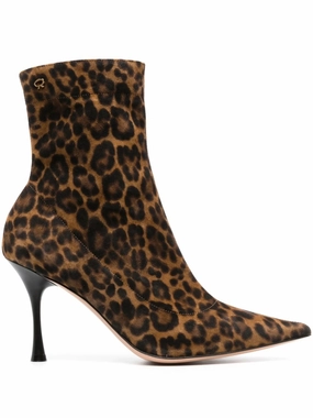 Dunn 85mm leopard-print boots Forever21 Boots