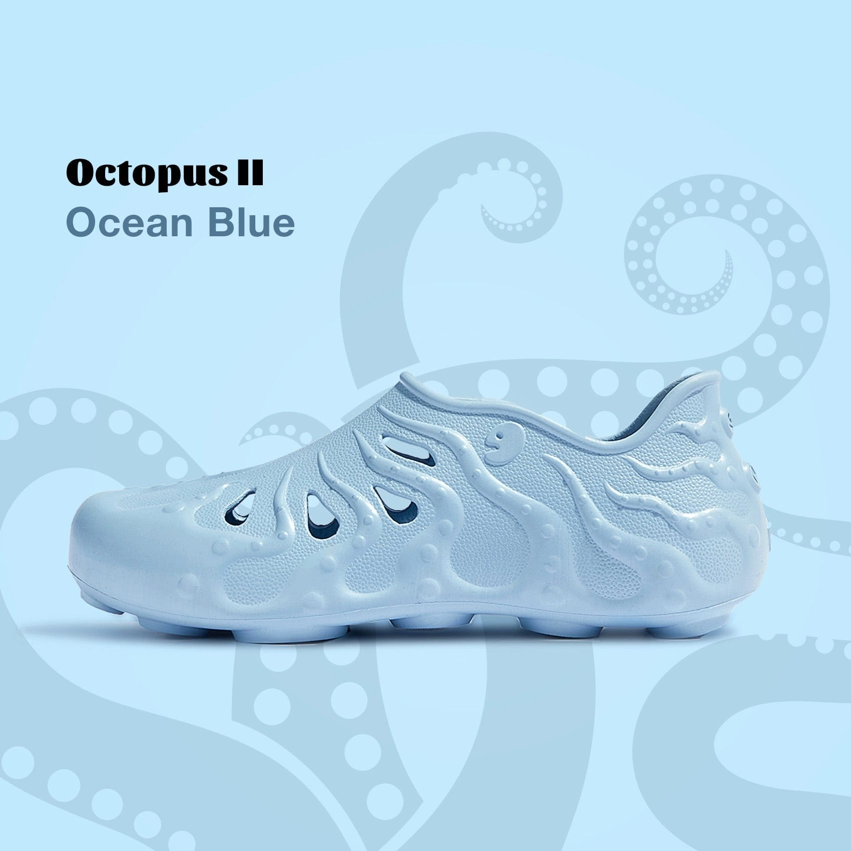 Opened Toed Sandals Ocean Blue Octopus II Men