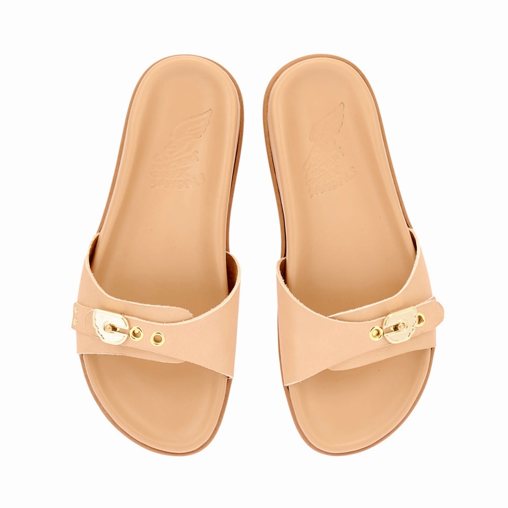 Odi Natural Tights And Sandals