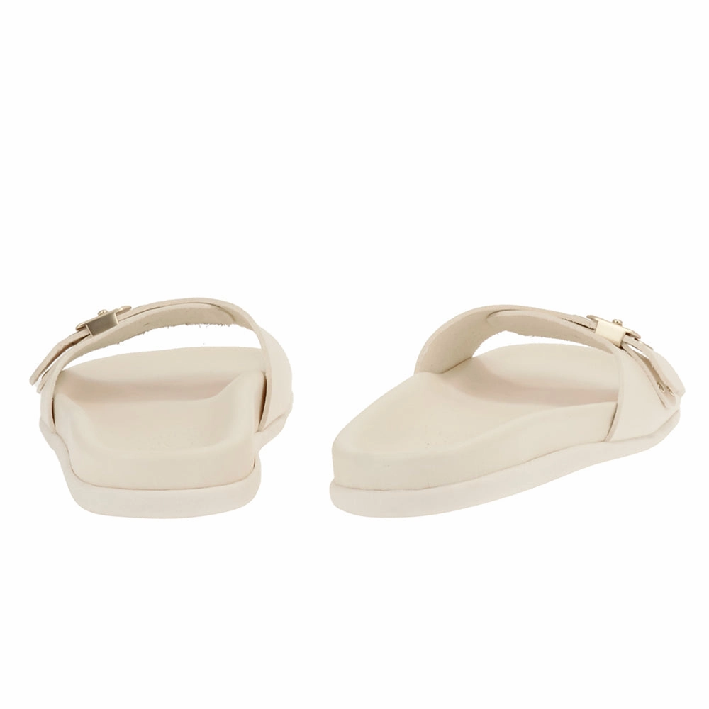 Leather Reef Sandals Odi Off White