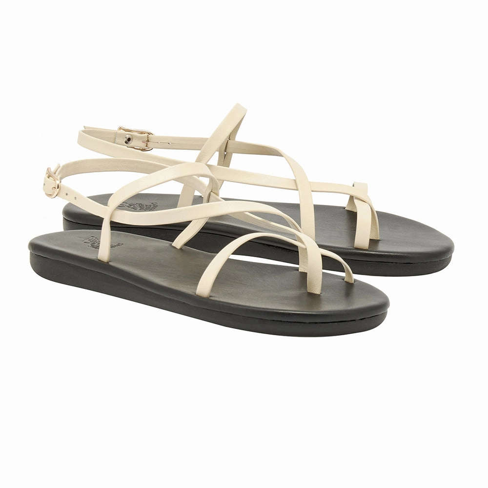 Sandals For The Bride Alethea Flip Flop Off White