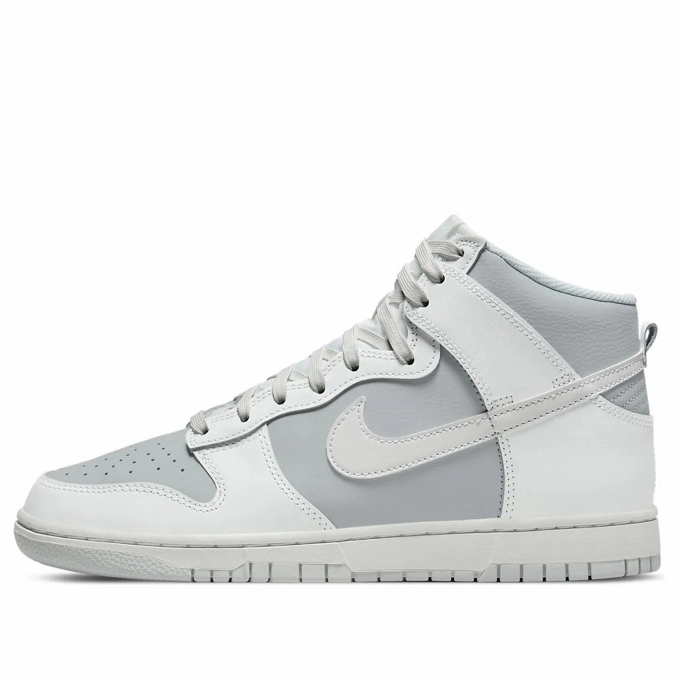 Nike Dunk High Retro DJ6189-100 Sneakers Men's White Platinum Lifestyle Shoes Nike Sports Shoes