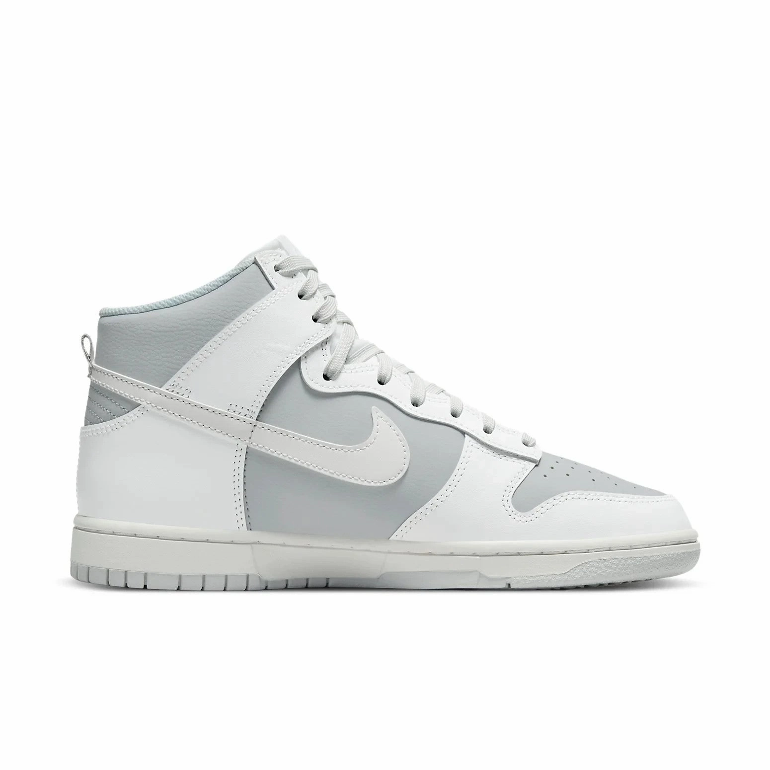 Nike Dunk High Retro DJ6189-100 Sneakers Men's White Platinum Lifestyle Shoes Popular Nike Running Shoes