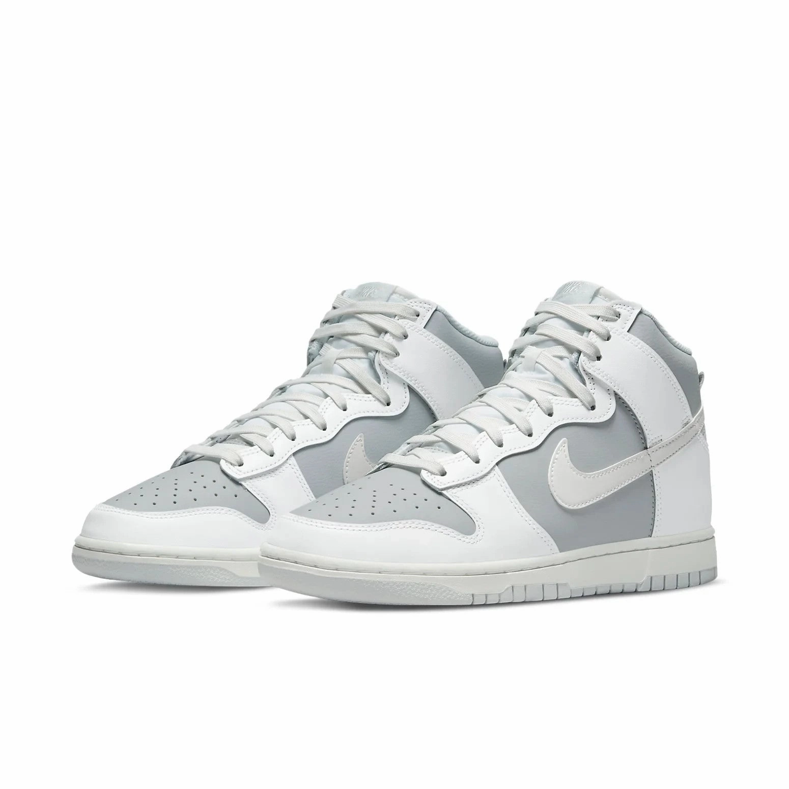 Nike Dunk High Retro DJ6189-100 Sneakers Men's White Platinum Lifestyle Shoes Paul Pierce Nike Shoes