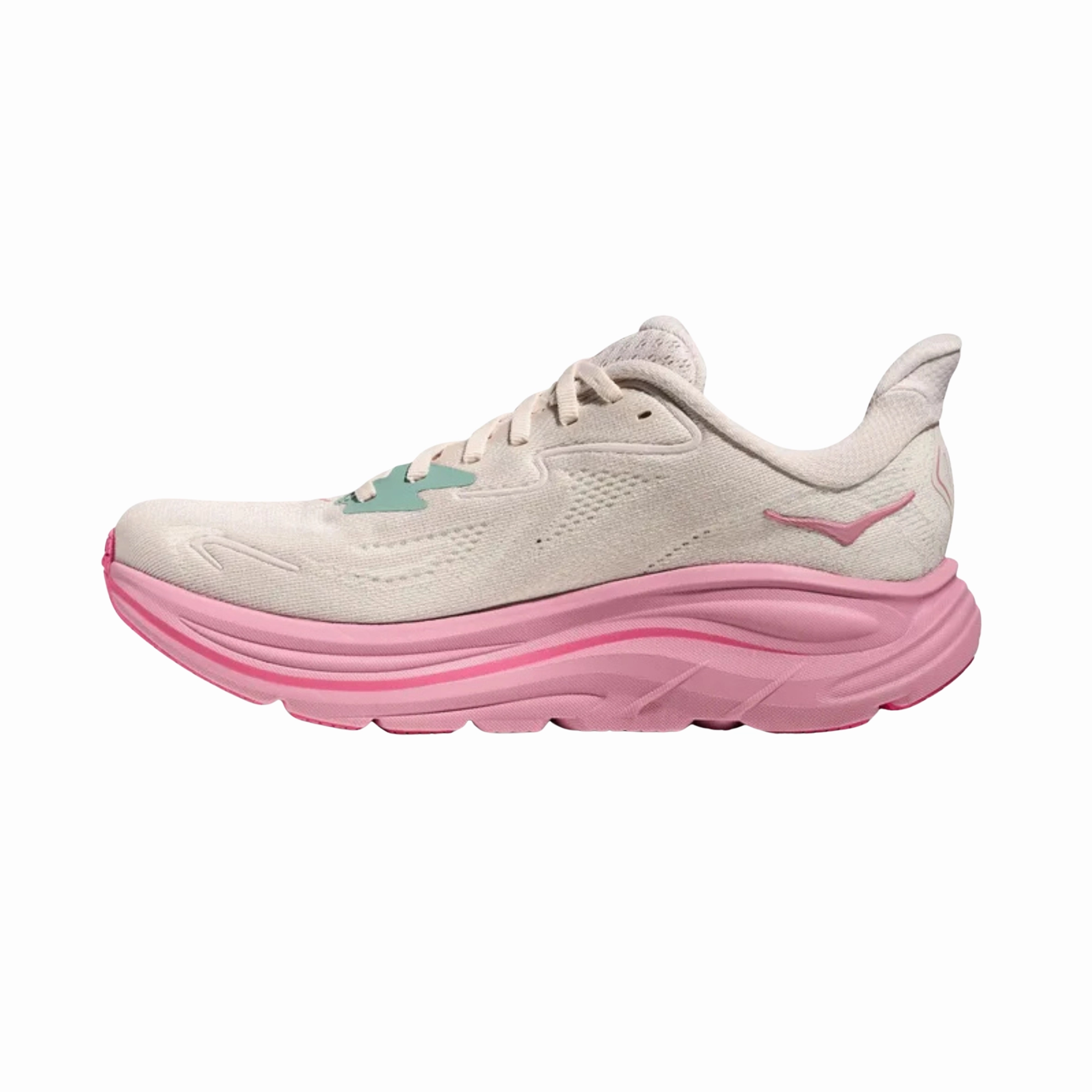 Narrow Women's - HOKA Clifton 10 - rose cream / dried rose