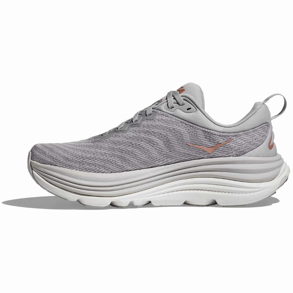 Exchange Hoka Gaviota 5 Harbor Mist/Rose Gold Running Shoe (Women's)