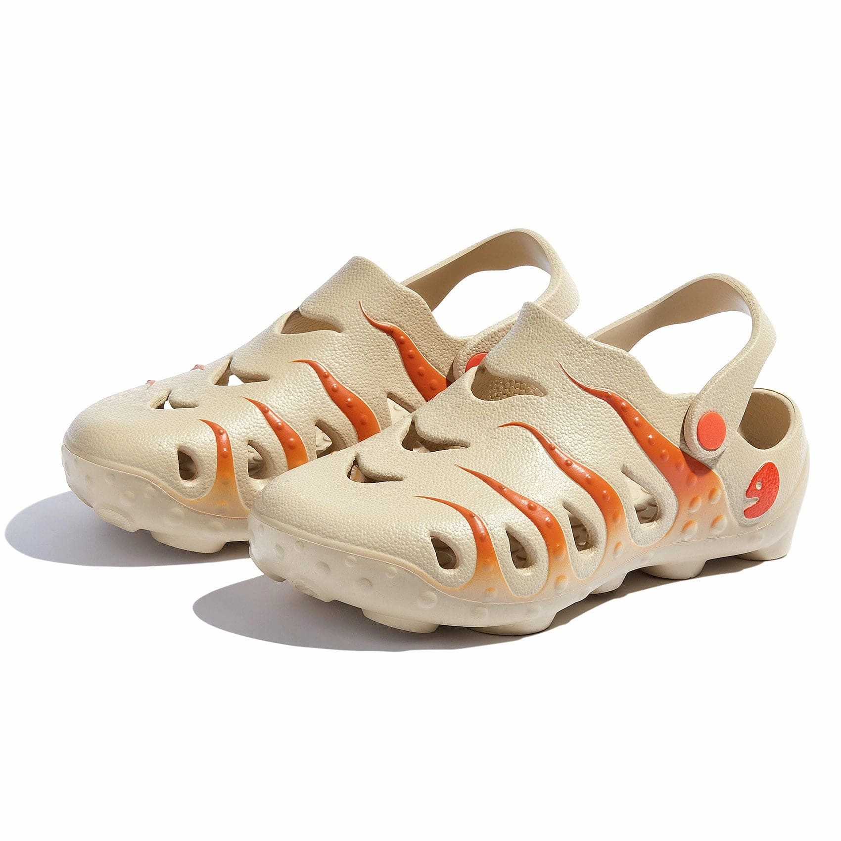 Sandals Hotel Grenada Orange Brown Octopus I Women