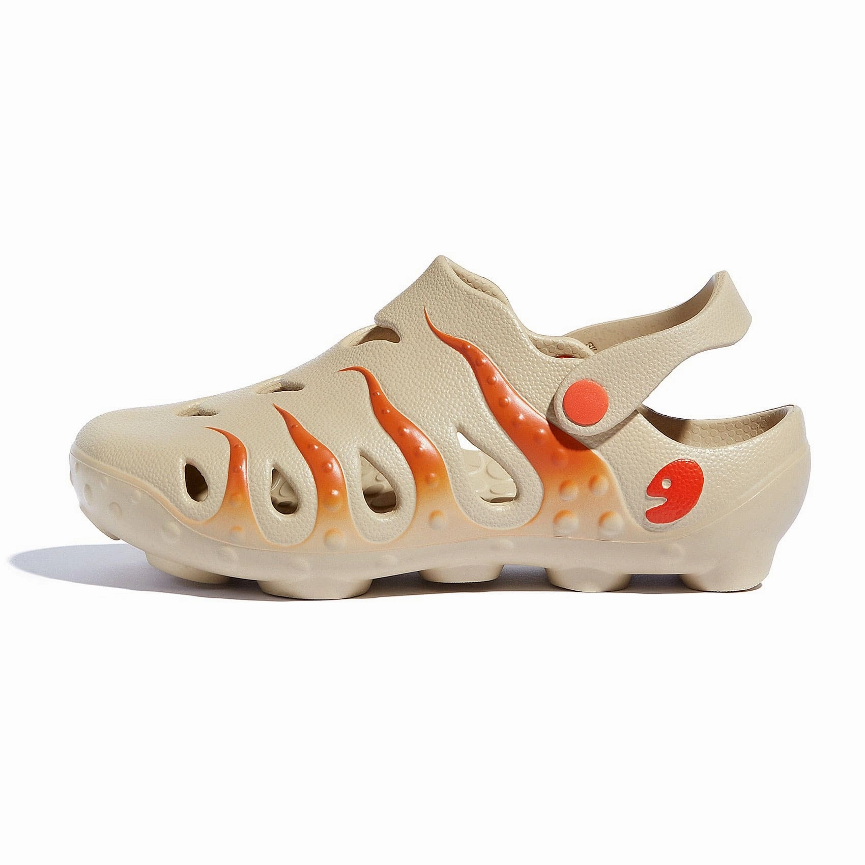 Sandals Cay Jamaica Orange Brown Octopus I Women