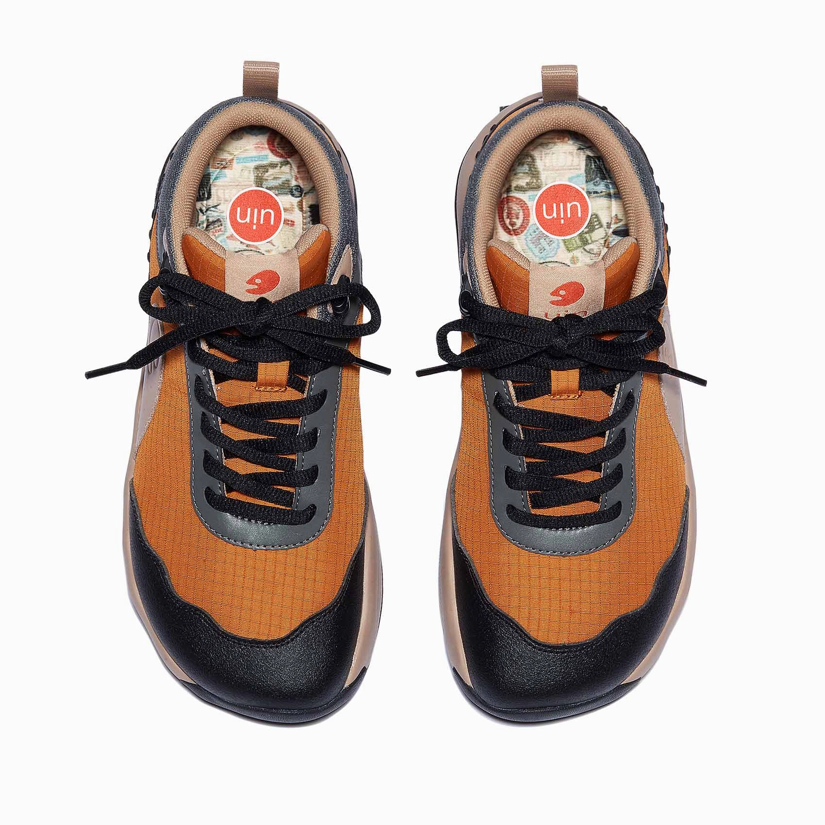 Autumn Boots Orange Gray San Diego IV Women