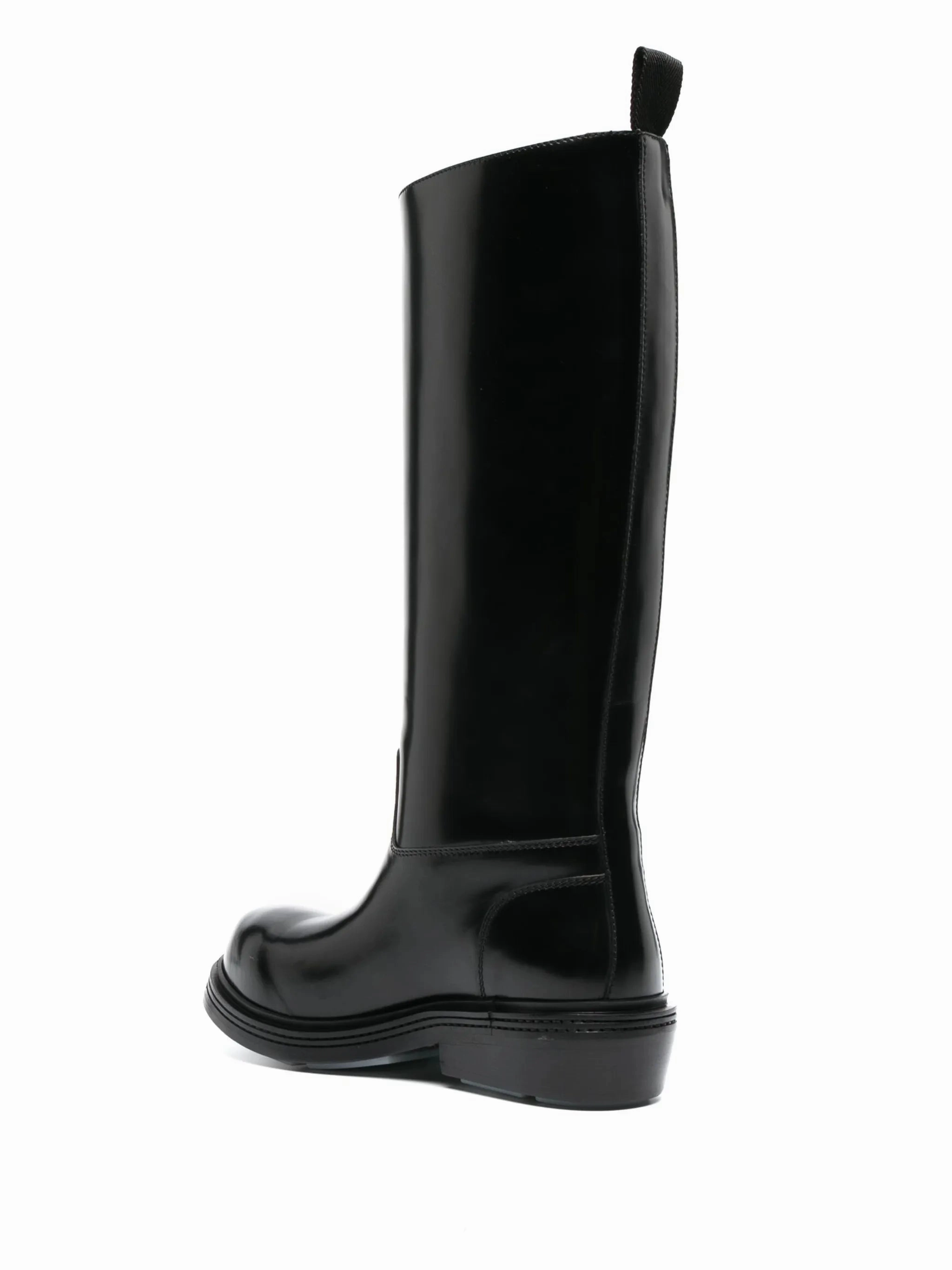 Timberland Field Boots patent-leather knee-high boots