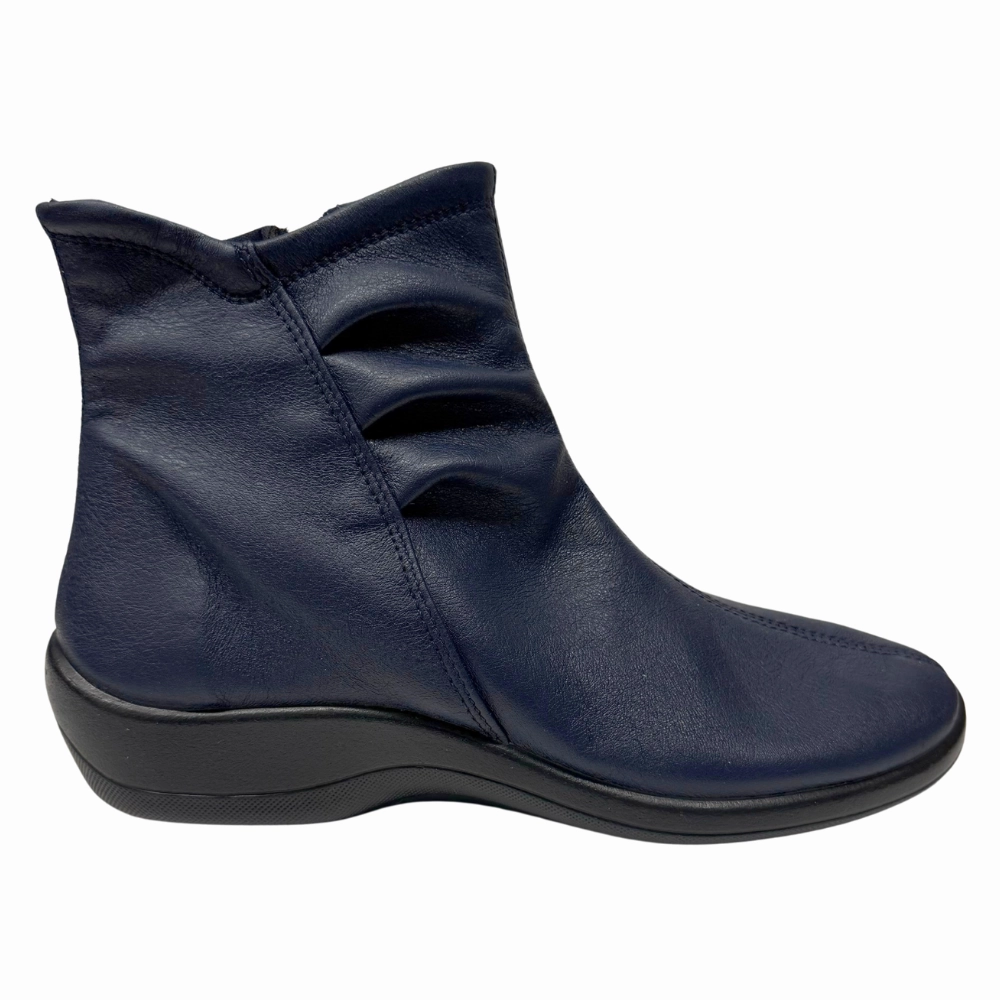 Mining Boots Arcopedico Paluma Navy Leather Boot (Women's)