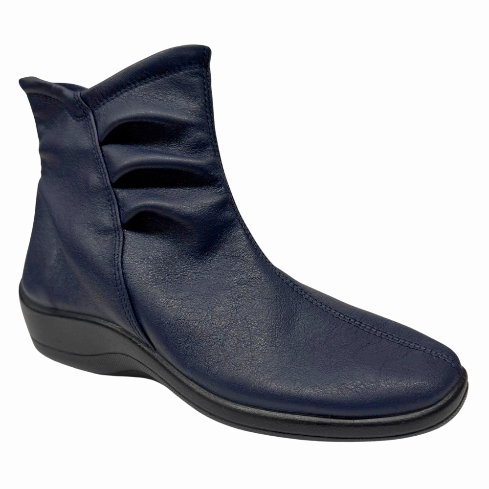 Arcopedico Paluma Navy Leather Boot (Women's) Boots Chloe