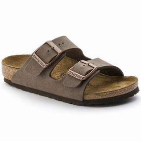 KID'S ARIZONA BIRKIBUK - MOCHA Block Heels Sandals