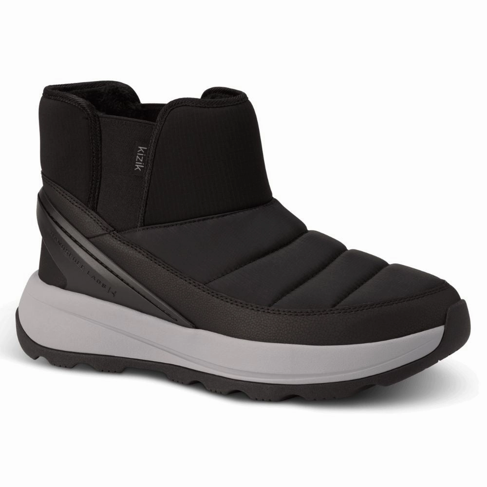 Top Most Comfortable Work Boots Kizik Juno 2 Low Black/Alloy Winter Boot (Men's)