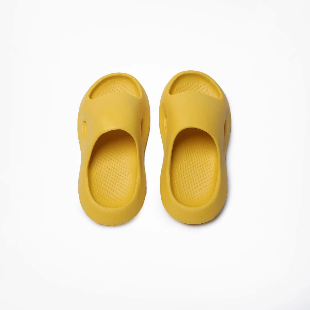 Birdsoles - Cotton Clouds (Yellow) Thick Sole Slippers