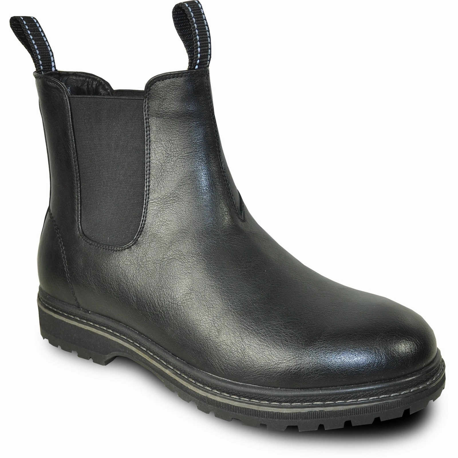bravo! Men Waterproof Winter Chelsea Boot MARK-2 Fur Lined with Double Gore Texas Cowgirl Boots
