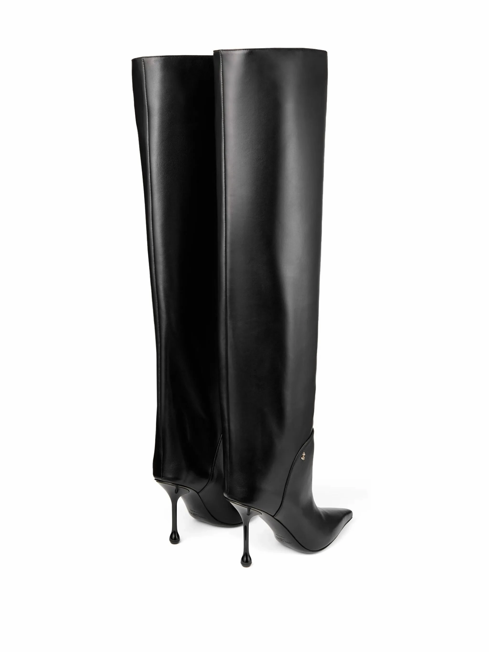 Cycas 95mm knee-high leather boots Brown Leather Cowboy Boots